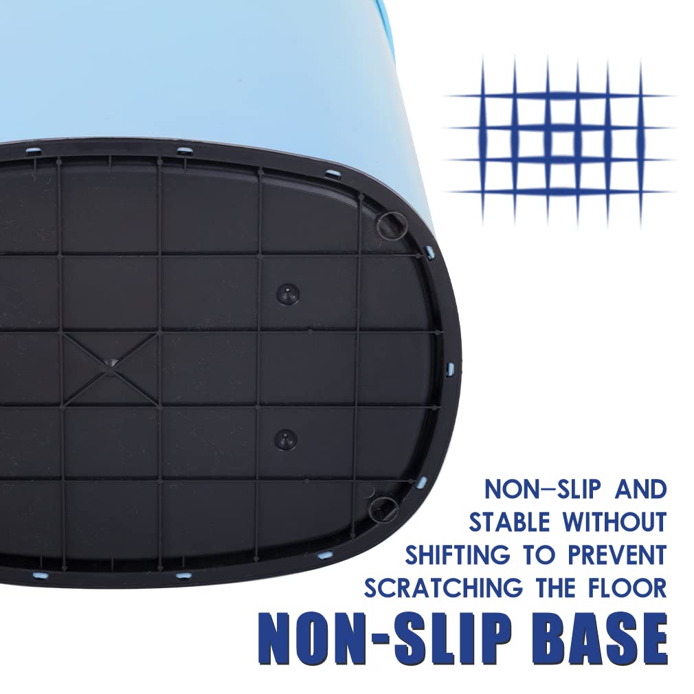 BestOffice removable lid design simplifies bag replacement and cleaning.