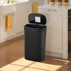 BestOffice touchless lid sensor activates for hands-free disposal in busy kitchens.