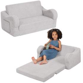 BestRoyal extra wide toddler chair in grey offers roomy seating for growing kids