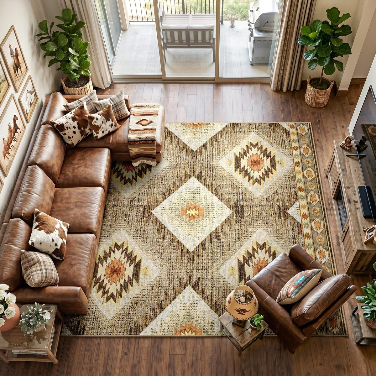 BESTSWEETIE low-pile surface facilitates quick vacuuming