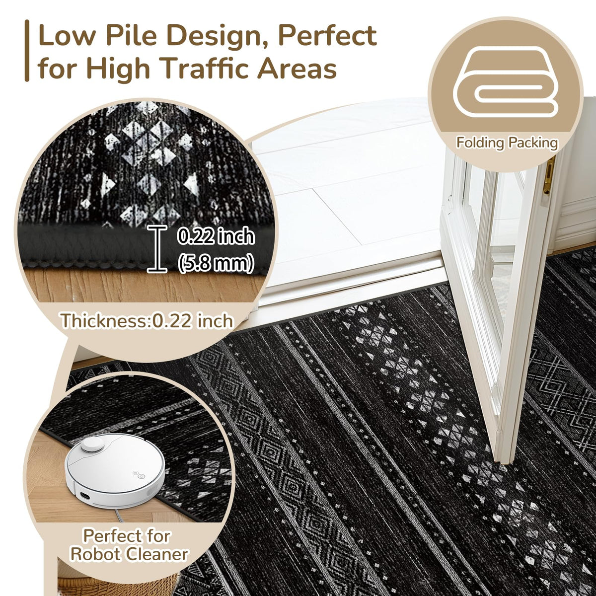 Bestsweetie neutral geometric pattern blends with any decor