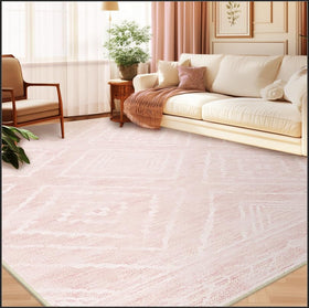 BESTSWEETIE pet-friendly low-pile rug minimizes shedding and matting