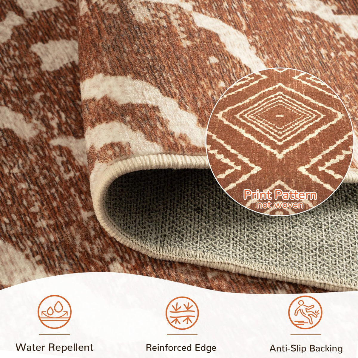 BESTSWEETIE tribal western pattern rug adds vintage flair to living spaces