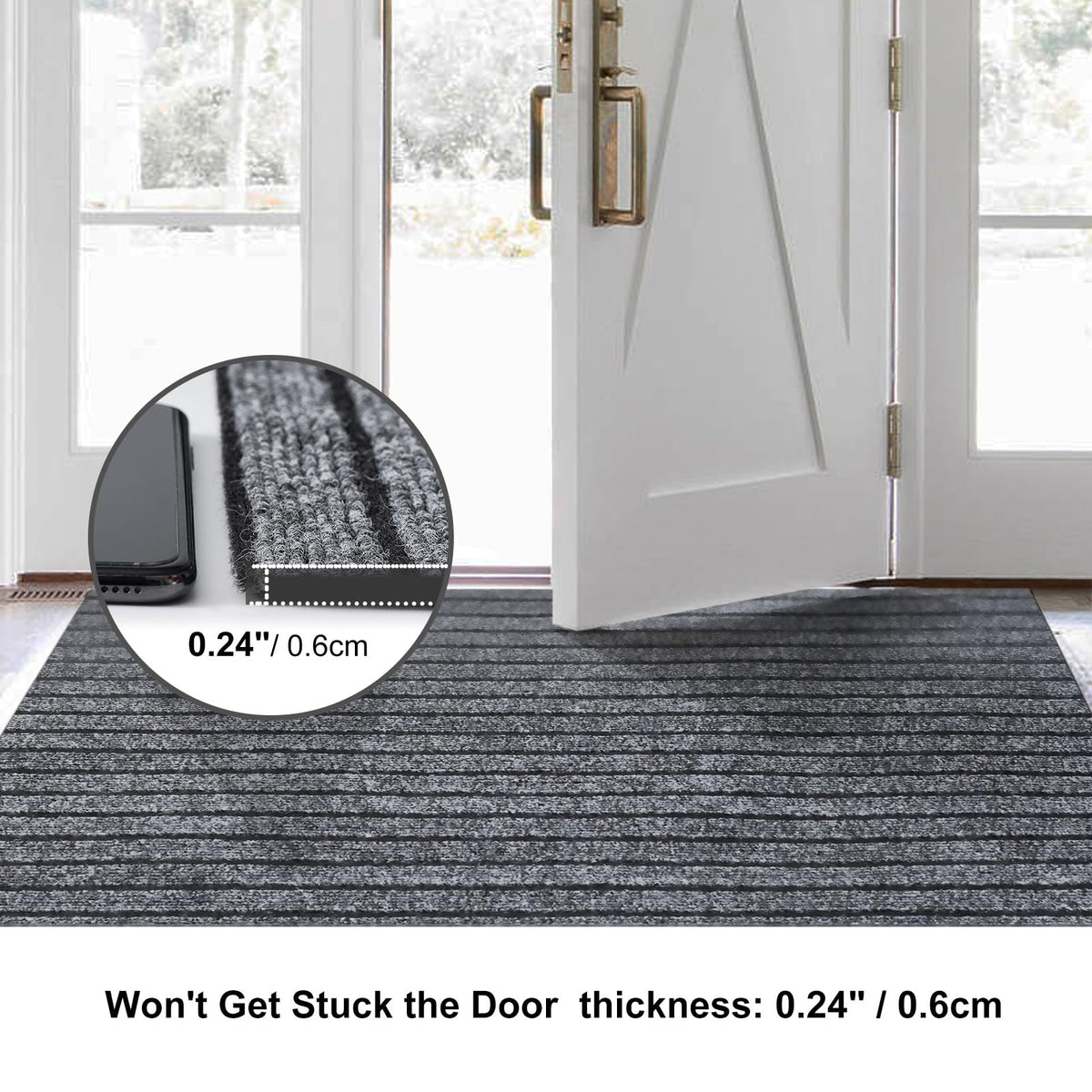 BestVue easy-clean rug, simple vacuuming or shaking to refresh.