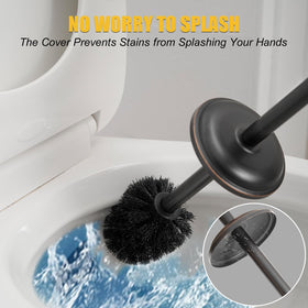 BESy SUS304 stainless steel brush holder combines durability with style