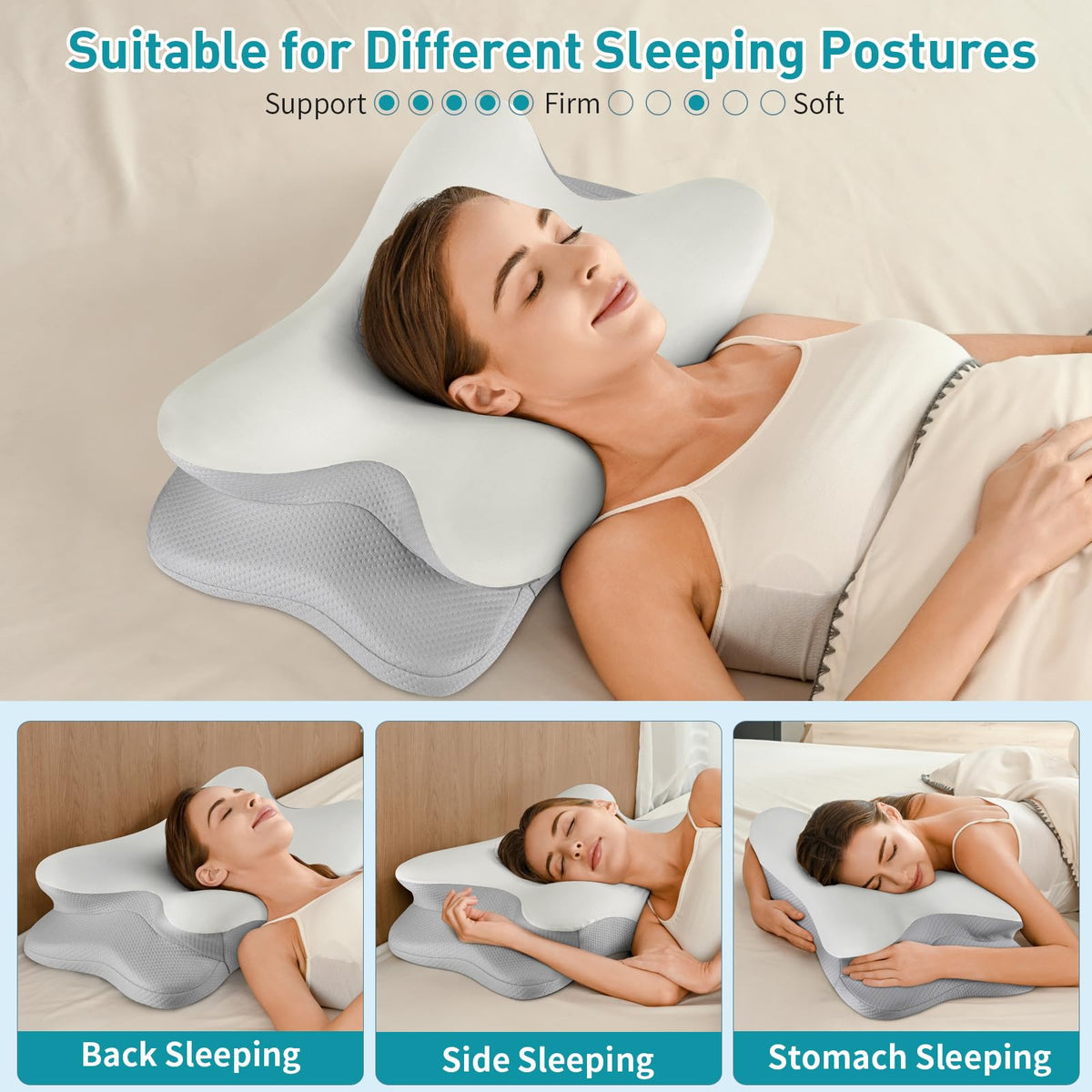 Responsive Besyodo support team helps with pillow choice and satisfaction