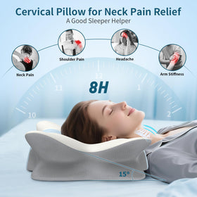 Besyodo memory-foam core delivers steady support and long-lasting shape.