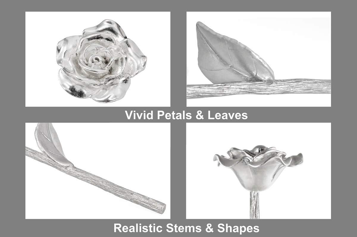 BESZONE wedding anniversary display idea, elegant home decor centerpiece.