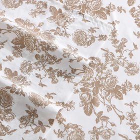 Betsey Johnson queen bed sheets wrinkle-resistant finish helps maintain a neat look.
