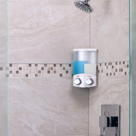 Better Living Euro Series duo with hidden hooks for razors.