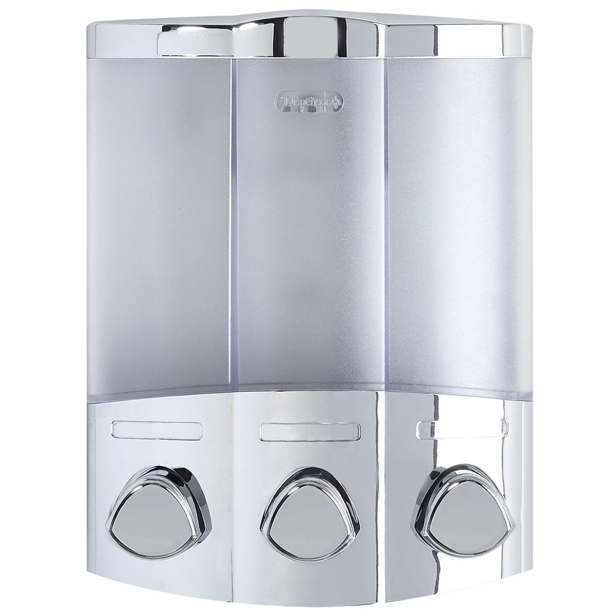 Better Living Euro Series Trio 3-Chamber Dispenser wall-mount option for versatile bathroom placement.