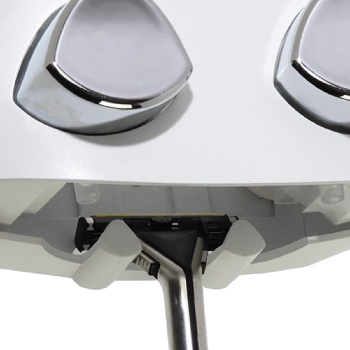 Better Living Euro Series white decor buttons included for a coordinated look.