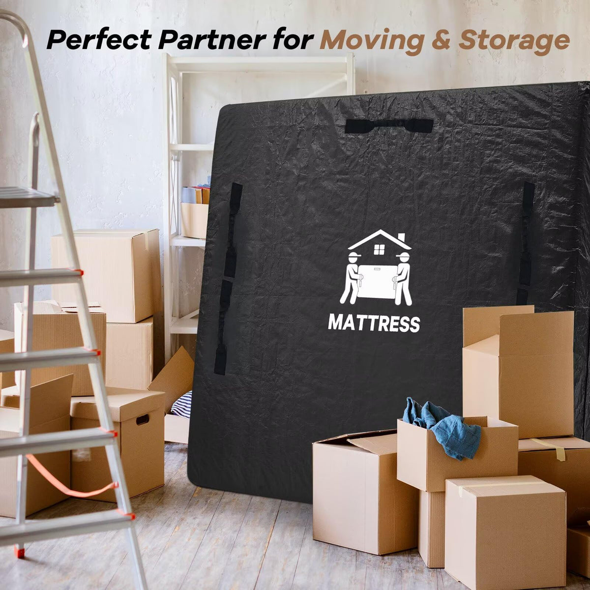 BETU opaque finish preserves privacy while mattresses are stacked.