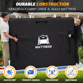 BETU waterproof material protects mattresses from moisture during storage.