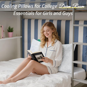 BETU Standard Pillow double-sided cooling cover helps hot sleepers stay cooler