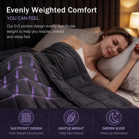 BETU cooling microfiber gray blanket promotes breathable comfort on warm nights