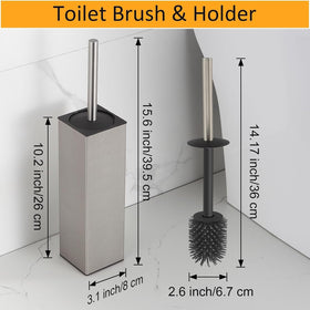 BGL dual-head brush with silicone and hard bristle for versatile cleaning power.