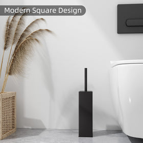 BGL matte black brush holder close-up showing premium finish and durable build.
