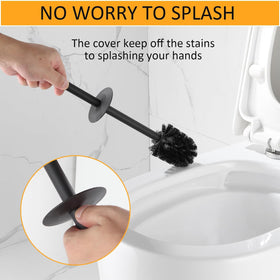 BGL splash protector keeps hands dry while brushing.