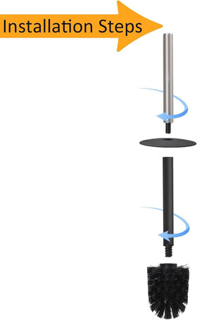 BGL splash protector included to minimize bathroom splashes during cleaning.