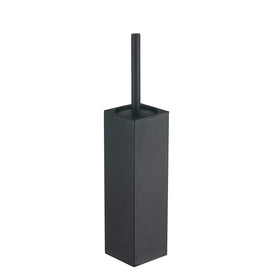 BGL stainless steel toilet bowl brush and holder in assembly view for easy setup and use.