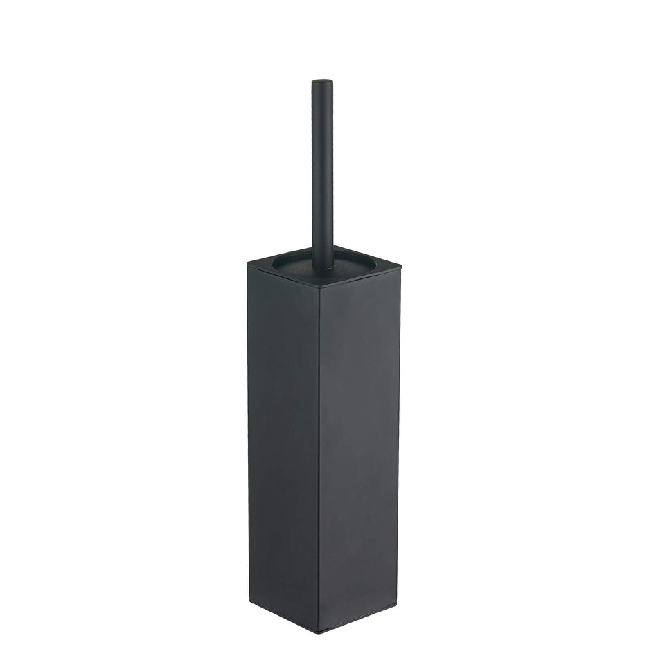 BGL stainless steel toilet bowl brush and holder in assembly view for easy setup and use.
