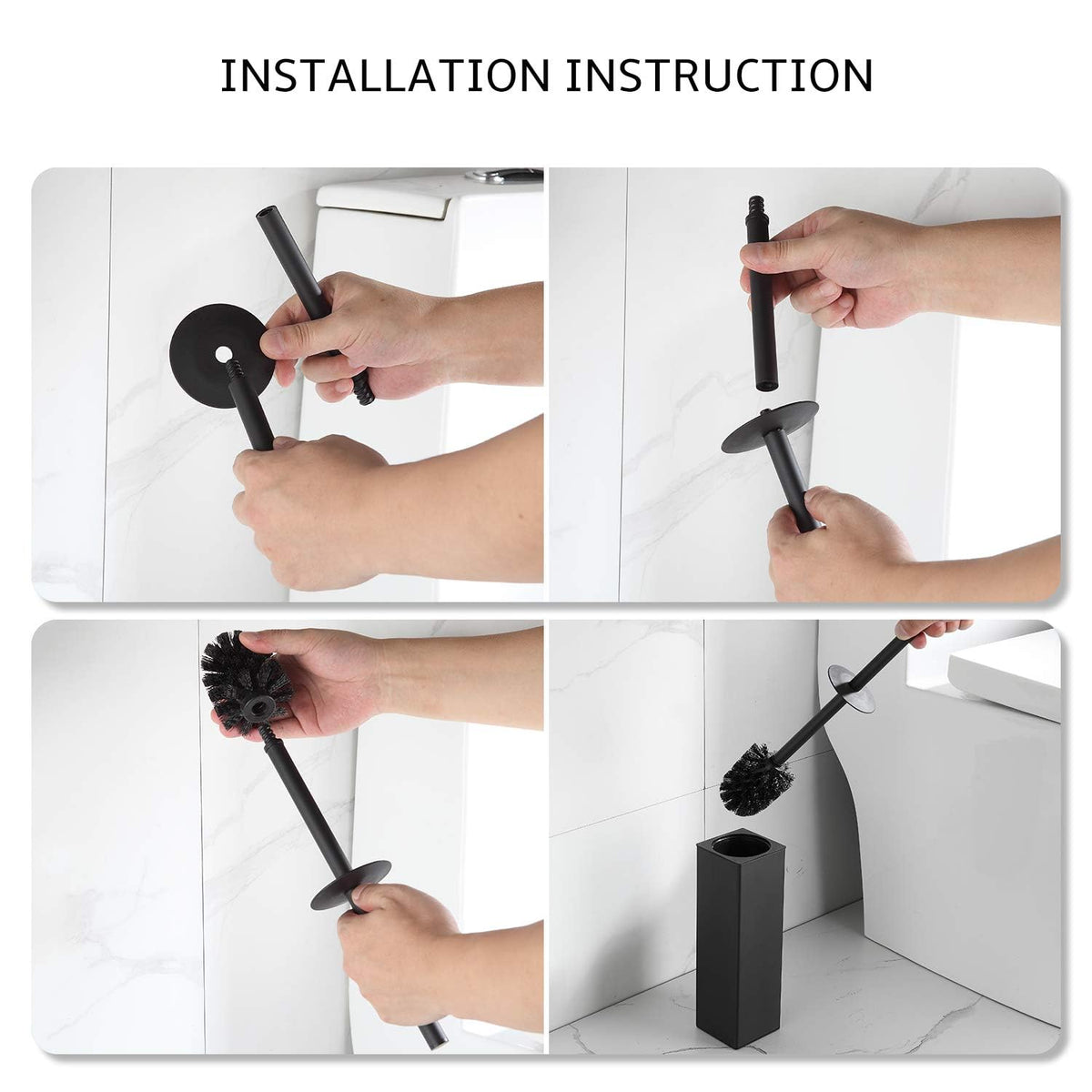 BGL two brush heads ABS and silicone for versatile cleaning tasks