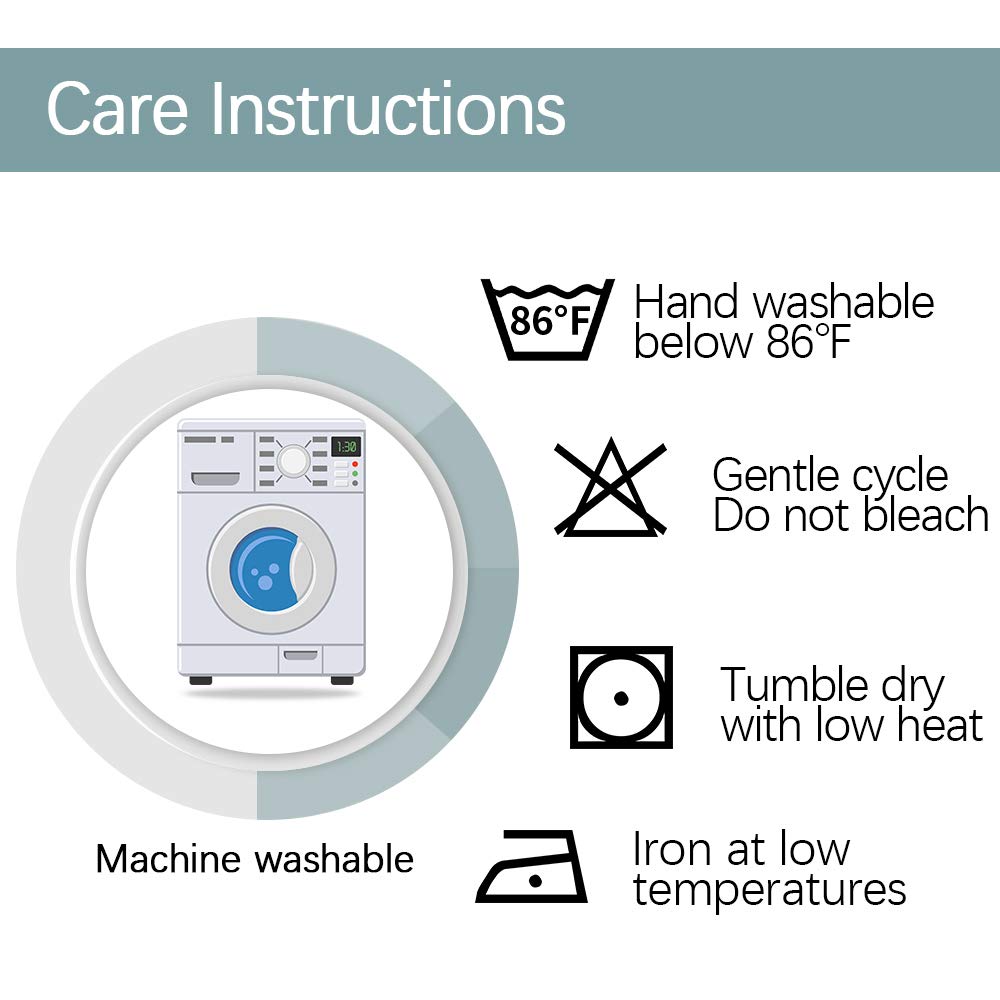 BGment care instructions highlight washing guidance.