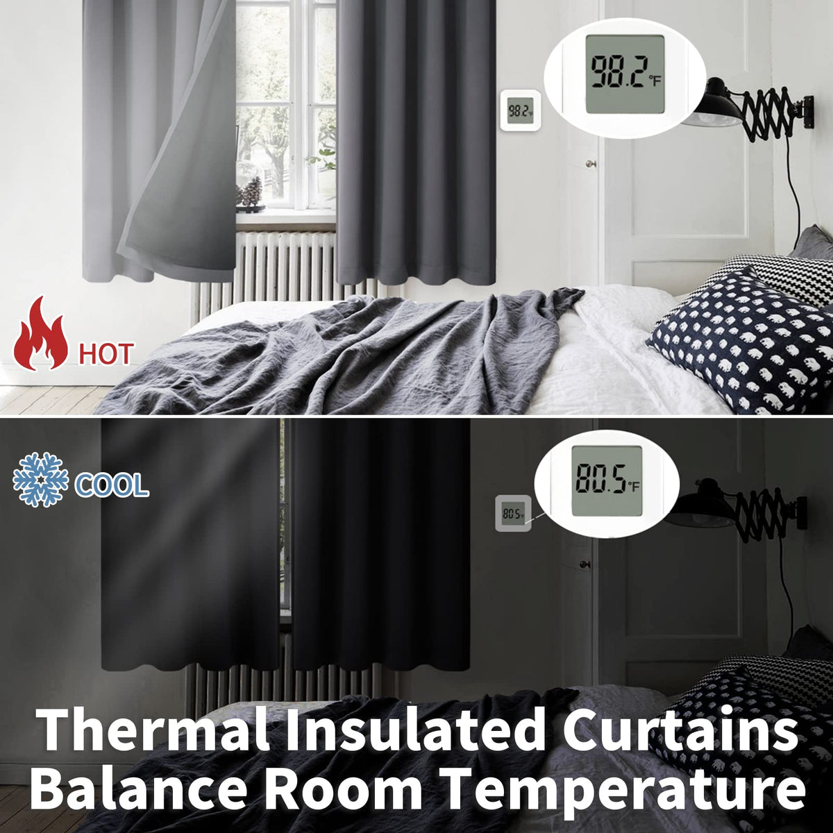 BGment double-layer curtains show noise-reduction effect for quieter spaces.