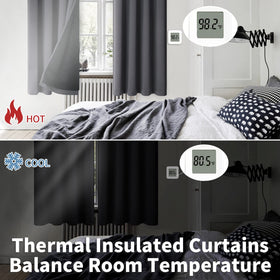 BGment double-layer curtains show noise-reduction effect for quieter spaces.