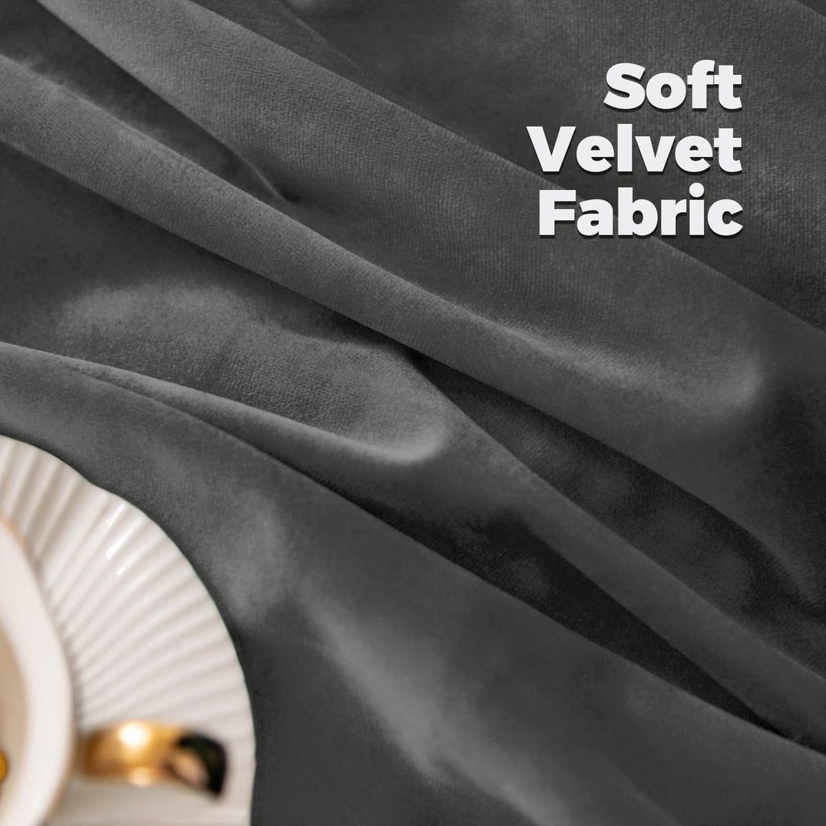 Luxurious BGment velvet drapes in a stylish living space.