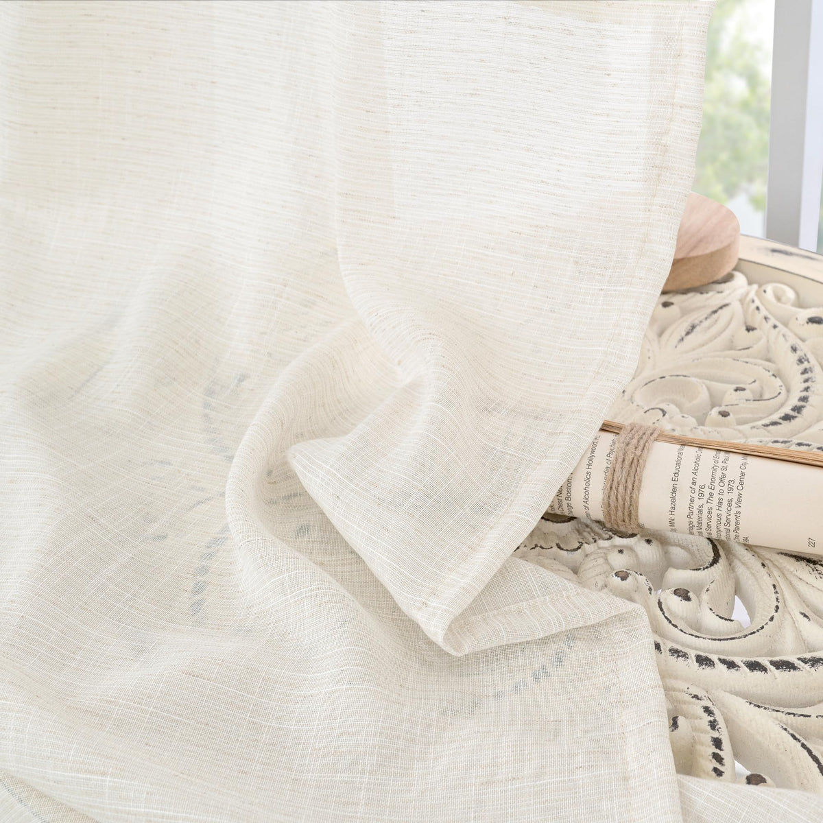 BGment linen curtains eco-friendly fabric suited for pet-friendly homes.