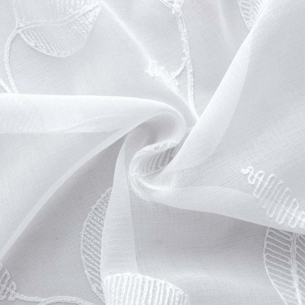 BGment machine-washable curtains for easy care and upkeep.