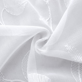 BGment machine-washable curtains for easy care and upkeep.