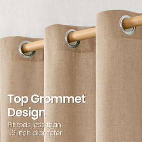 BGment wrinkle-resistant fabric stays elegant with minimal care.