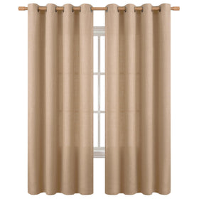 BGment ready-to-hang panels offer full drape without adjustments.