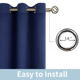 BGment thermal-insulated curtain balances indoor temperature for comfort.