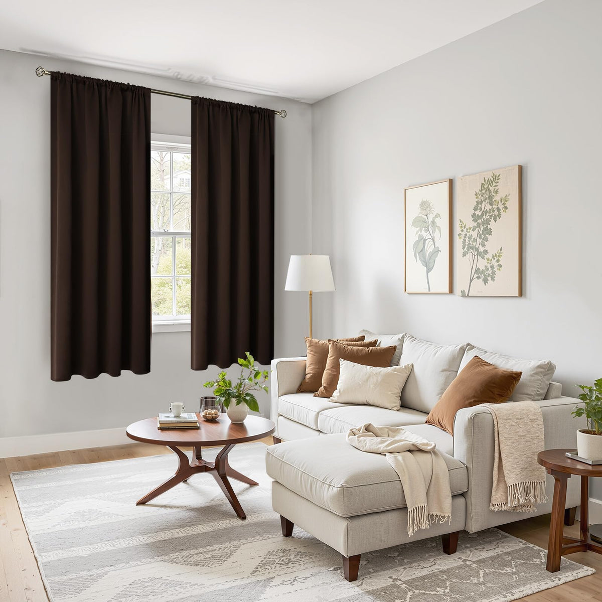 BGment thermal-insulated curtains balance temperature and may reduce energy use.
