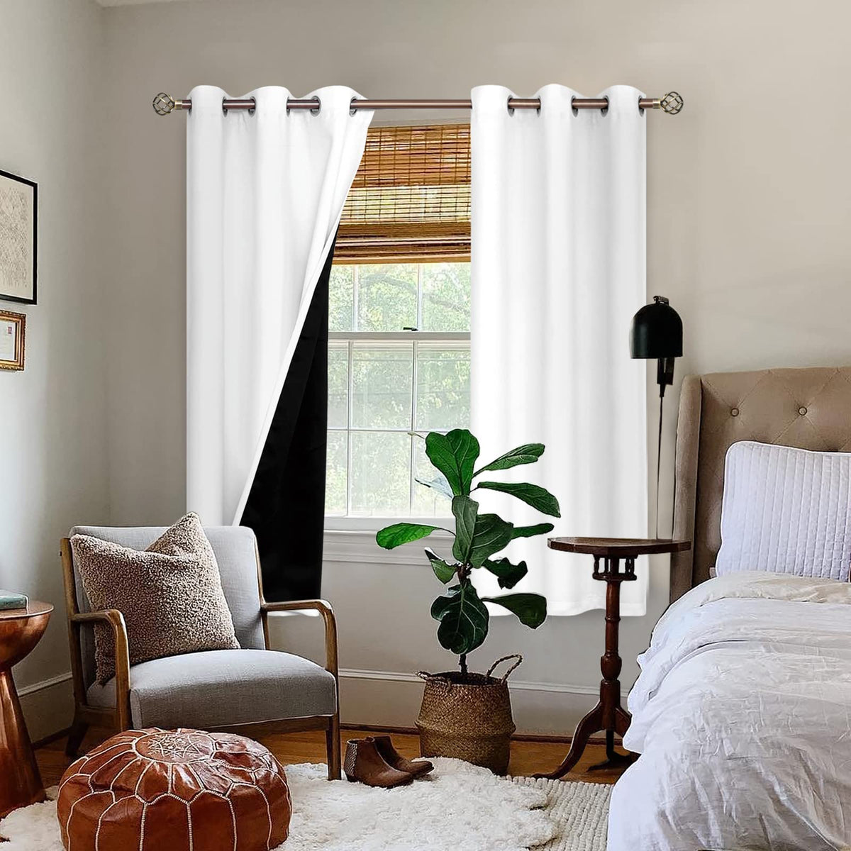 BGment two-panel set with 42x63 inch panels for standard windows