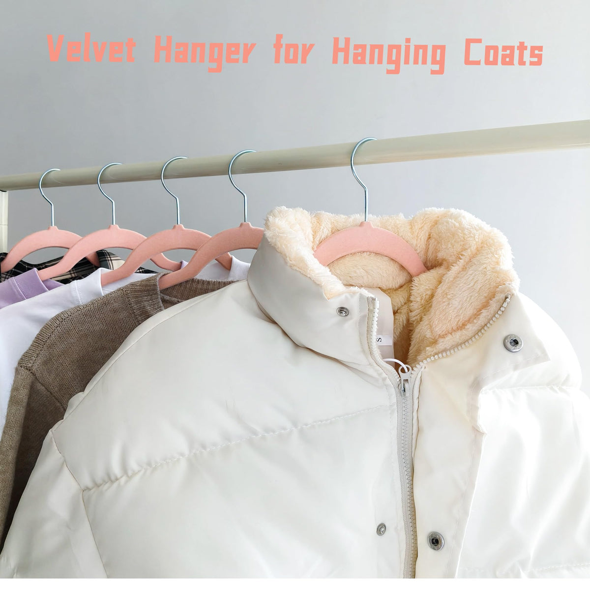 BGRQRIQ slim design maximizes closet capacity without bulk