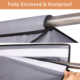 BH7STAR large capacity garment bag fits coats and suits.