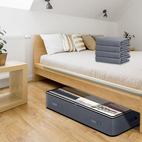BiCINE 90L capacity fits blankets, towels, and seasonal clothing.