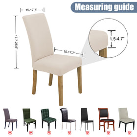 BIETYONE dining chair cover enables easy installation for busy homes.