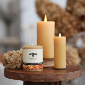 Big Dipper Wax Works eco-friendly candle with natural cotton wick.