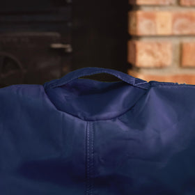 Refillable Big Joe bean bag chair for long-term comfort