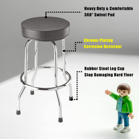 BIG RED Torin stool close-up of foam padding for comfort