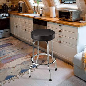 BIG RED Torin stool with 1-year warranty information