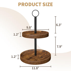 BIGNEWWANG top tray detail with 9.8 inch surface for layered displays