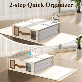 Versatile storage for drawers, wardrobes, shelves, and closets.