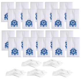 BIHARNT GN vacuum bags for Miele S2-S8 improve filtration and easy bag changes.